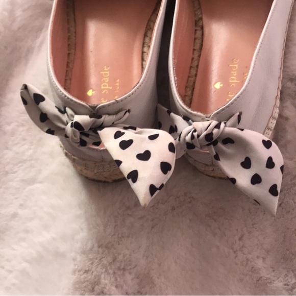 Kate Spade New York White Grayson Round-Toe Espadrilles - Picture 5 of 6